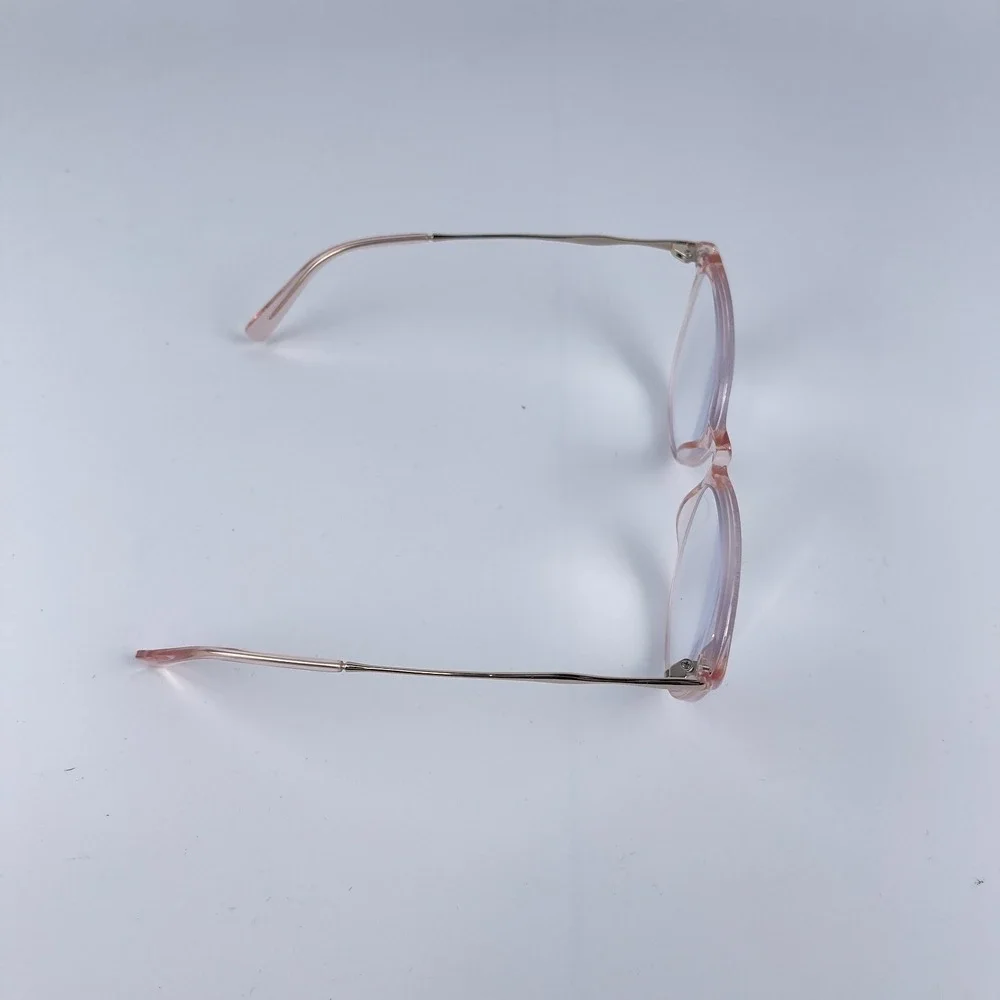 JINS J!NS U012 Women Eyeglasses Frame Rose Gold Cat‎ Eye Full Rim 55-16-144